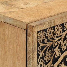 tömör mangófa tálalószekrény 40 x 33 x 110 cm