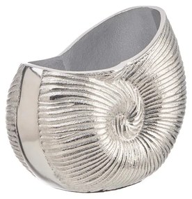 REEF váza/kaspó, ezüst kagyló 14 cm