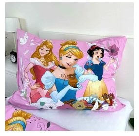Egyszemélyes pamut gyerek ágyneműhuzat 140x200 cm Princess – Jerry Fabrics