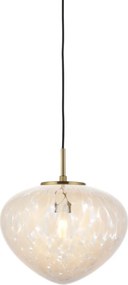 Endon glamour modern függeszték mali fehér sárgaréz end98815