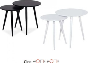 Cleo Dohányzóasztal Szett Fekete