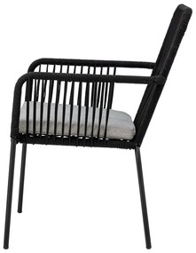 Fekete étkezőszék szett 2 db-os Santino – Bloomingville