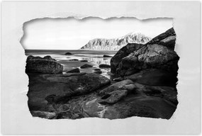 Poszterek 90x60 Tájkép Norvégia hegyek