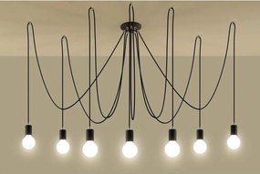 Sollux EDISON SL.0372 Függőlámpa 7x60W/E27