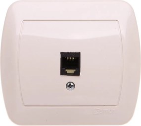 Fali telefon aljzat Simon akkord bézs AT1E/12