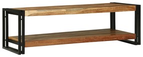 Dohányzóasztal 120x50x38 cm Tömör akácfából
