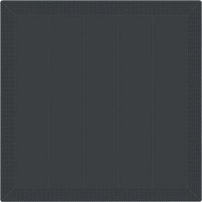 vidaXL Kert étkező szett 5 pcs Antracit Polipropilén