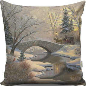 Bridge díszpárna, 43 x 43 cm