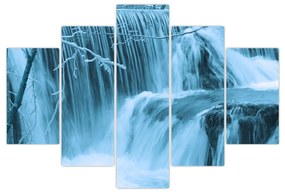 Kép - jeges vízesések (150x105 cm)