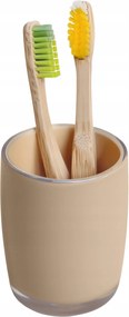 Fogkefetartó Bögre Bézs Fürdőszobai Strapabíró Stílusos Tároló