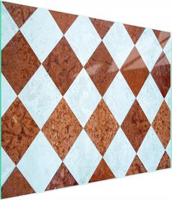 Üveg Vágódeszka 52x30 Mozaik Edzett Üveg