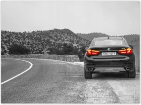 Poszterek 135x100 Bmw fekete X6