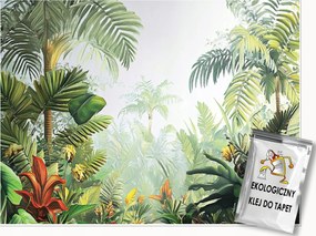 Fotótapéta Dzsungel Erdő Trópusi Hálószoba Nappali Tapéta Flizelina 350x250