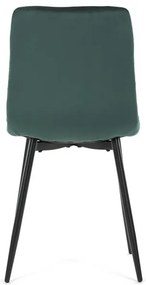 Zöld Bársony Étkezőszék. CT-281 GRN4