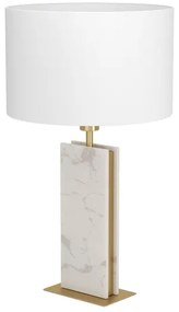 Eglo 390409 - Asztali lámpa BELESAR 1xE27/40W/230V fehér