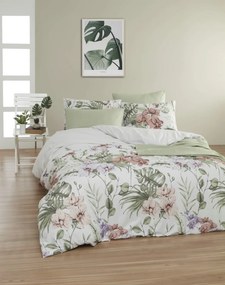 Pamut lepedők Tropic TiaHome - 2x Párna 90x70cm, 1x Paplan 200x220cm