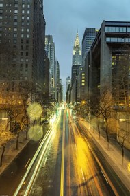 Poszter 30x45cm Chrysler Building New York 4, Assaf Frank