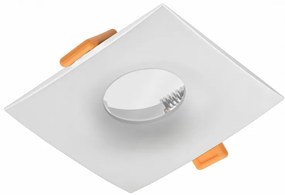 Lámpa Mennyezeti lámpatest ALESSIO, IP54, négyzet, fehér