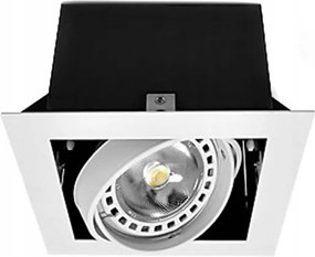 Mennyezeti lámpatest GU10 AR111 Fehér Mozgatható Paseo