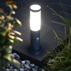 Brilagi - NOVA kültéri lámpa mozgásérzékelővel 1xE27/15W/230V 40 cm IP44 antracit