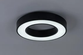 Rabalux 71360 - CIRANO LED mennyezeti lámpa, 24W, 230V, választható színhőmérséklet: 3000/4000/6500K, átm. 40 cm, fekete