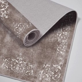 510616 taupe szürke fürdőszobai szőnyeg