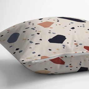 Párnahuzat 43x43 cm Cracked Terrazzo – Mila Home