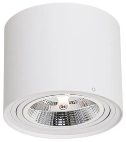 Modern mennyezeti spotlámpa fehér forgatható és dönthető AR111 - Rondoo Up