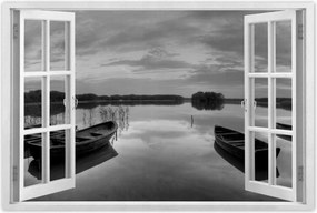 Poszterek 120x80 Csónakok a tavon