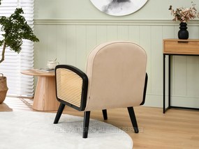 Fotel Will (bézs + fekete). 1110476