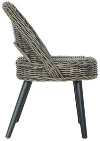 fekete kubu rattan kanapészék