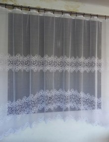 Mg Függöny 964/510 Fehér 300X175cm Kész Szalaggal