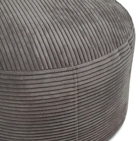 Téglavörös kordbársony puff Om 60 – SLOWDOWN