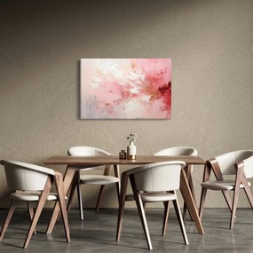 Kép - Rózsaszín absztrakt (90x60 cm)