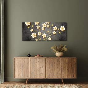 Kép - Aranybokor fekete háttéren (120x50 cm)
