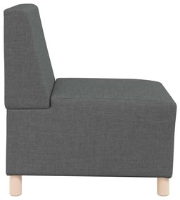 Karfa Nélküli Modularis Kanapé Egység 2 pcs Sötétszürke