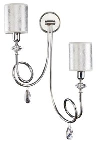 Jupiter 1598 - DE K2 CH - Fali lámpa DELFINA 2xE14/40W