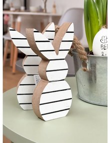 Húsvéti fa nyúl WHITE BUNNY 14 cm fehér