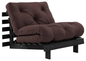 Sötétbarna fotel Roots Black Night – Karup Design