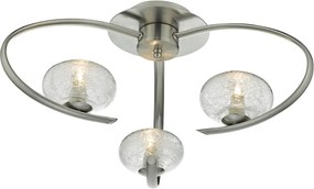 Dar Lighting LEIGHTON LEI5346 Plafonlámpa 3x40W/G9 IP20