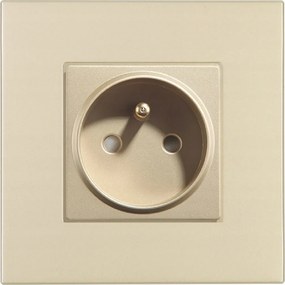 Konnektor 16A Keret Műanyag Arany Érintkező Aljzat