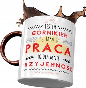 Bordó Bögre Bányásznak Nekem Öröm Nyomtatott Fotóval