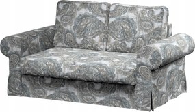 Backabro 2 személyes összecsukható kanapé huzat Ikea zöld