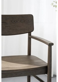 Sötétbarna tölgyfa étkezőszék Maidstone – Rowico