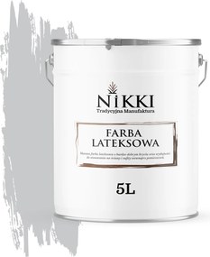 Latex Falfesték Szürke Szín Világos H1061 5L Mély Falmatt