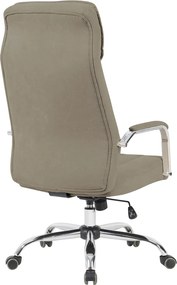 Irodai szék, bézs/króm, JODY