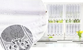 Függöny függönycsipke zsakárd függöny karnisra, lambrequin, 60 cm