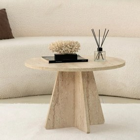 Mushroom Travertine konferenciaasztal