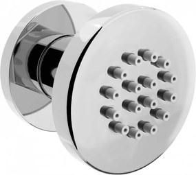 Mexen oldalsó zuhanyfej falon kívüli, króm - 79361-00