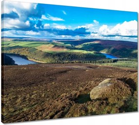 Vászonkép 50x40 Hegyi tájkép